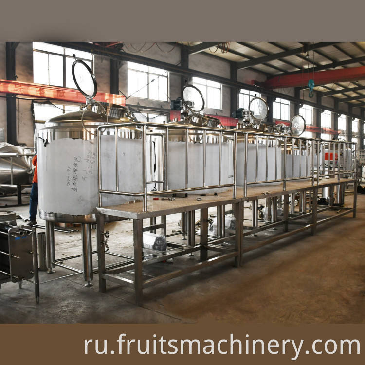 Customized Craft Beer Production Line Craft Beer Brewing Equipment